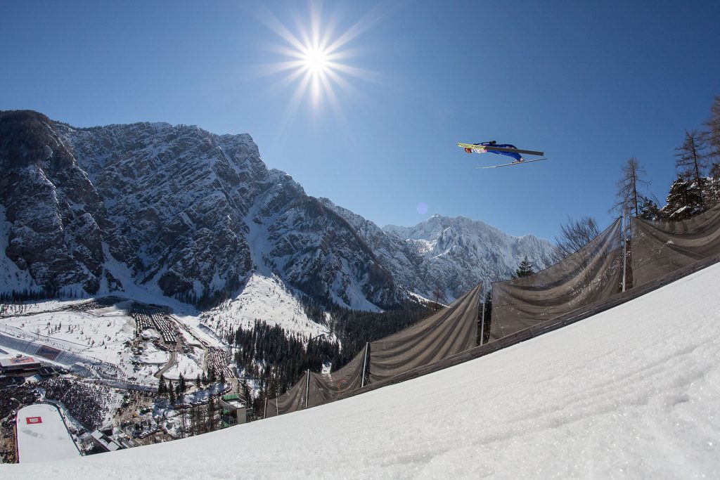 Ski Flying in Planica, Richard Freitag from Germany